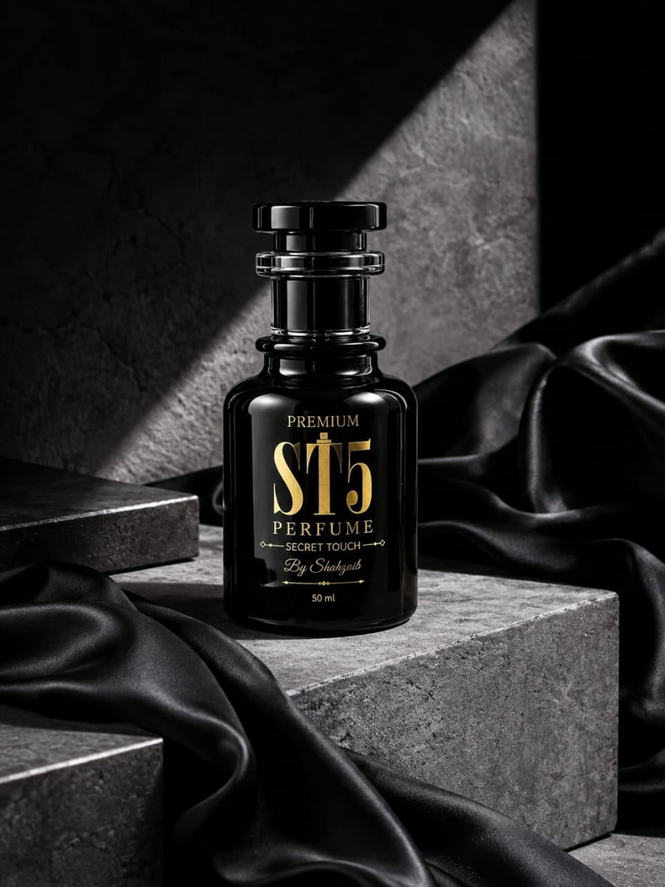 ST5 Noir Secret Touch – Bleu de Chanel-Inspired Men’s Fragrance | 50ml