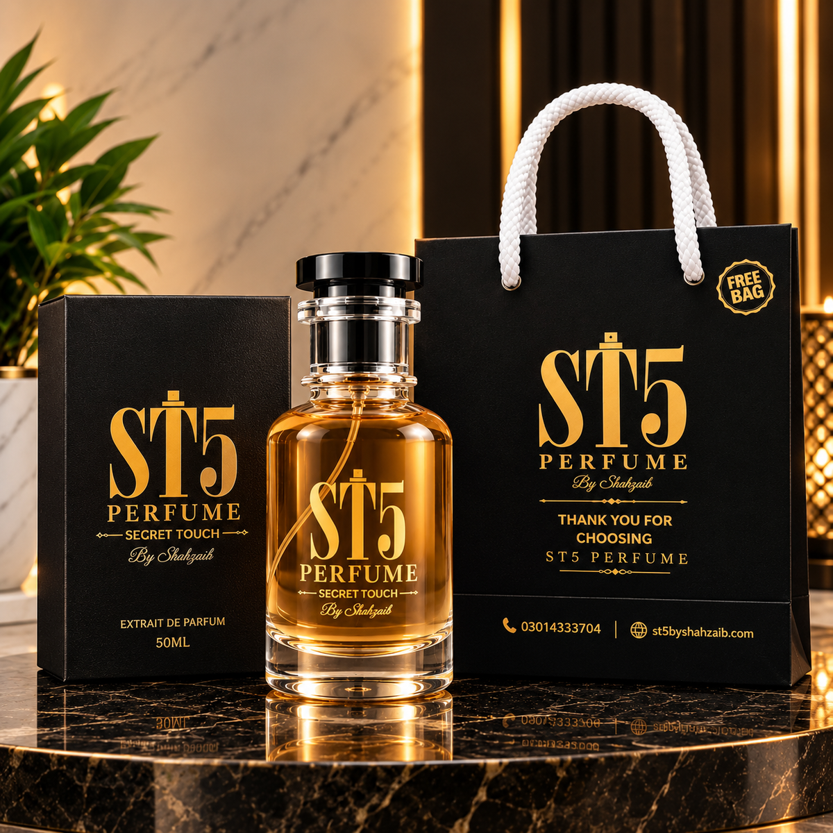 ST5 Élite Secret Touch – Aventus-Inspired Men’s Fragrance | 50ml